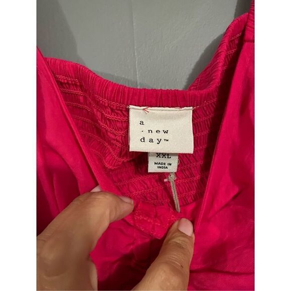 A New Day Women's Long Balloon Sleeve Slim Fit Ruched Front Size XXL NWT - Picture 5 of 8